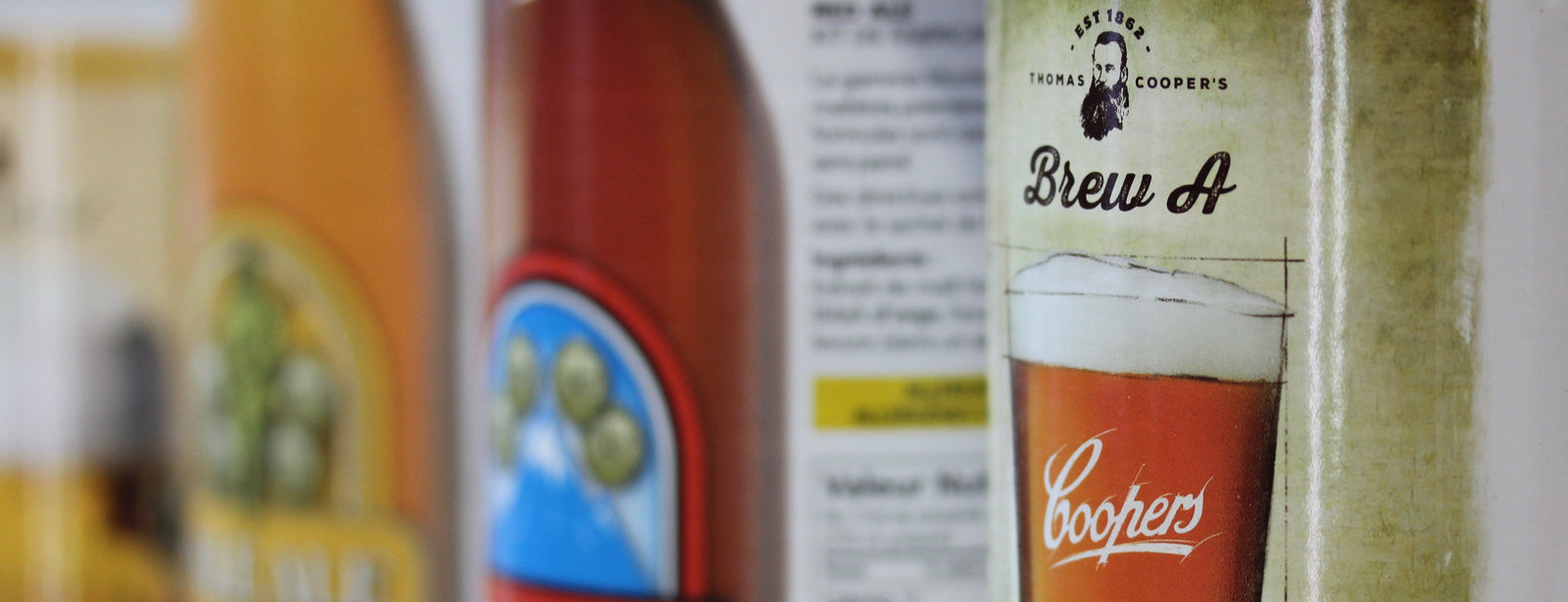 Coopers & Muntons Beer Kits