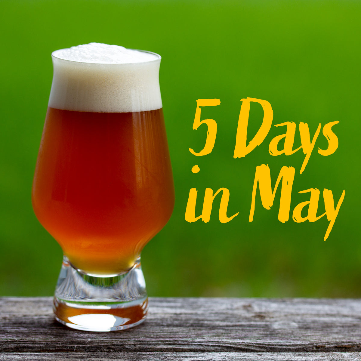 5 Days in May - Turbo Pale Ale Recipe