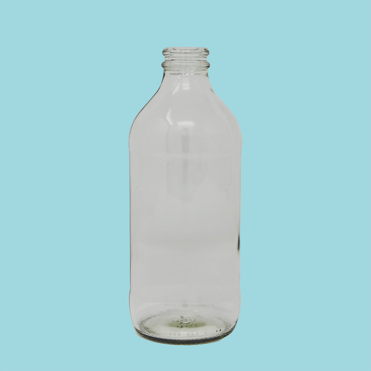 Stubby Clear Beer Bottle - 350ml