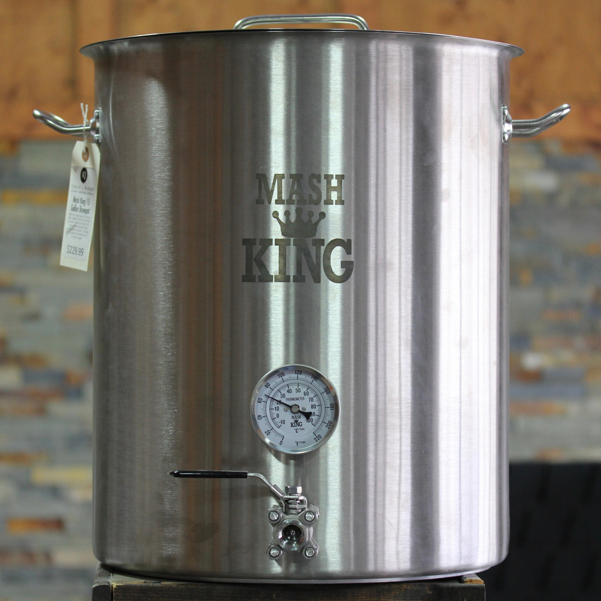 15 Gallon Stainless Steel Brewpot