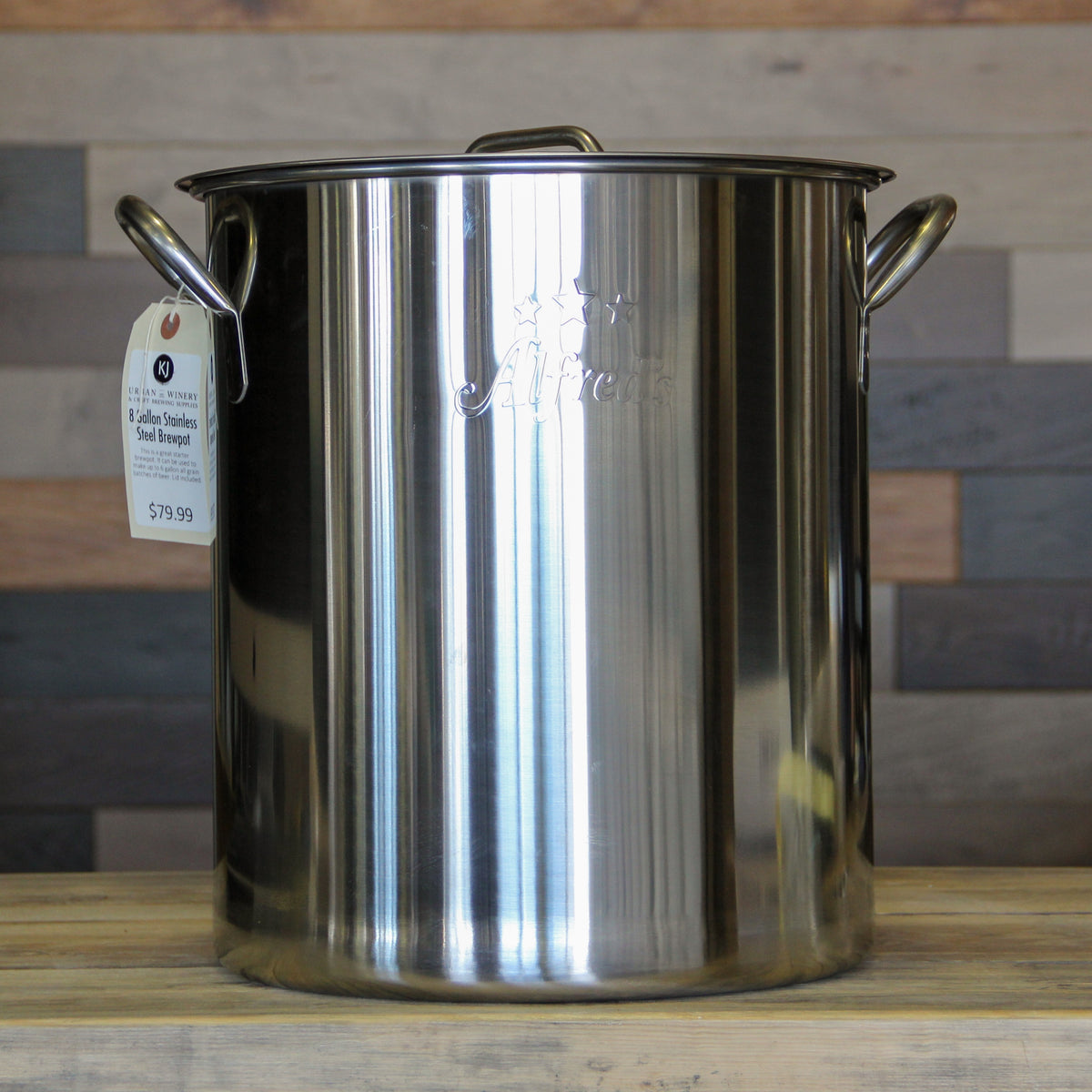 8 Gallon Stainless Steel Brew Pot