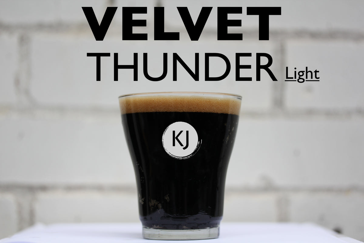 VELVET THUNDER Light - Imperial Stout Recipe