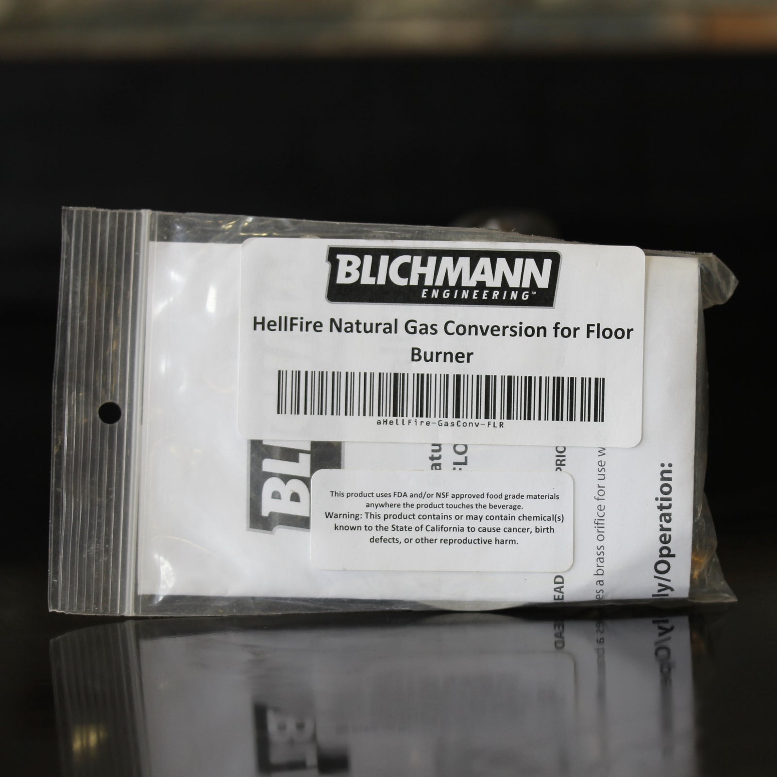 Hellfire Burner - Natural Gas Conversion Kit