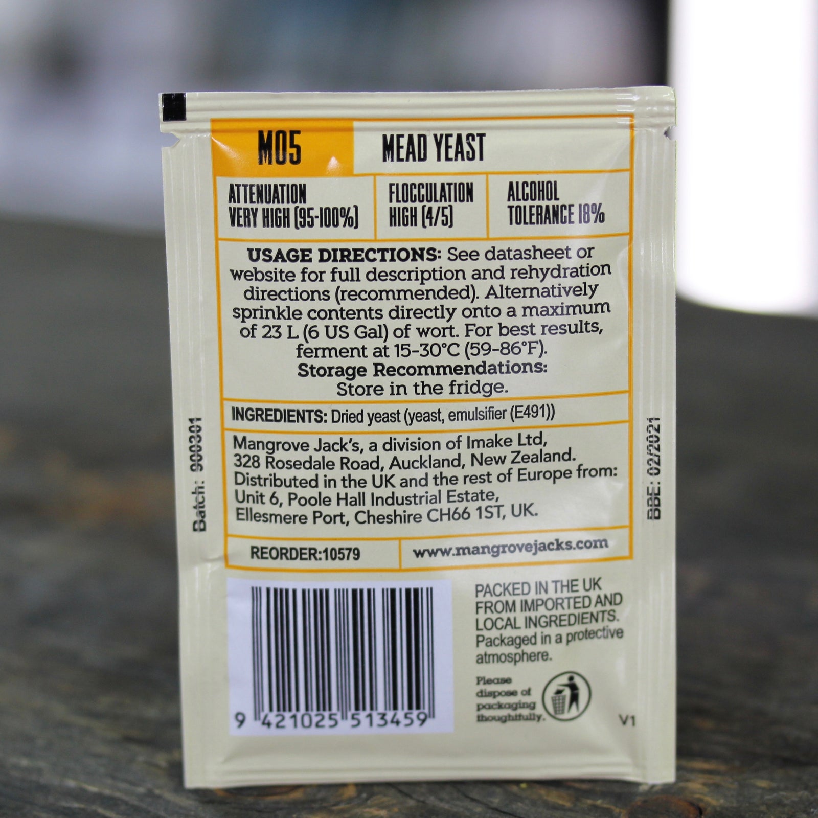Mead Yeast - M06