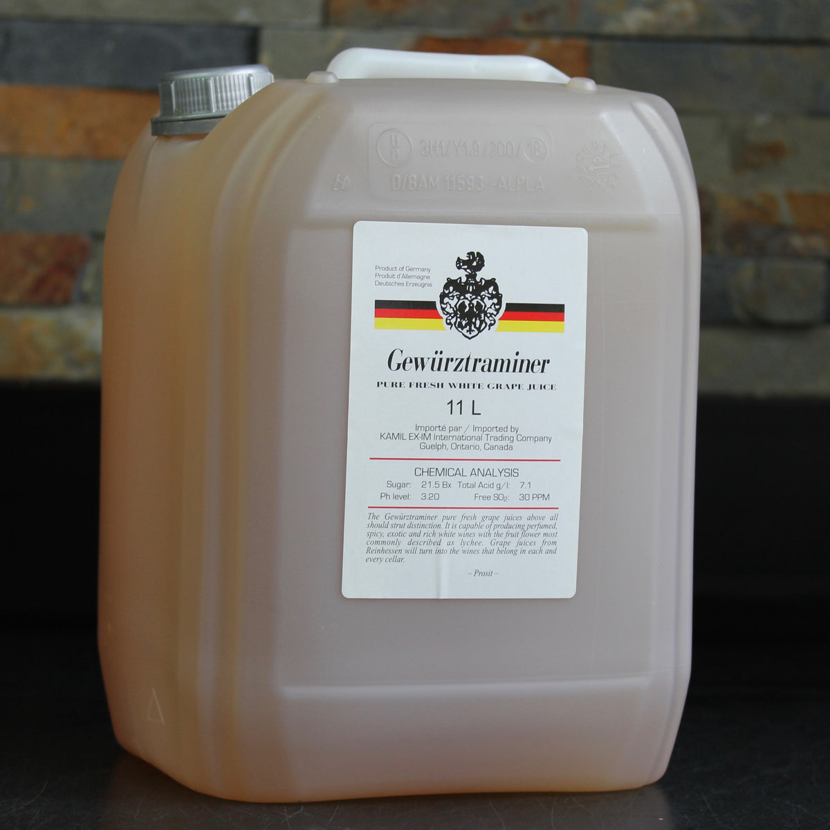 Gewurztraminer Juice - 11.5L Canister