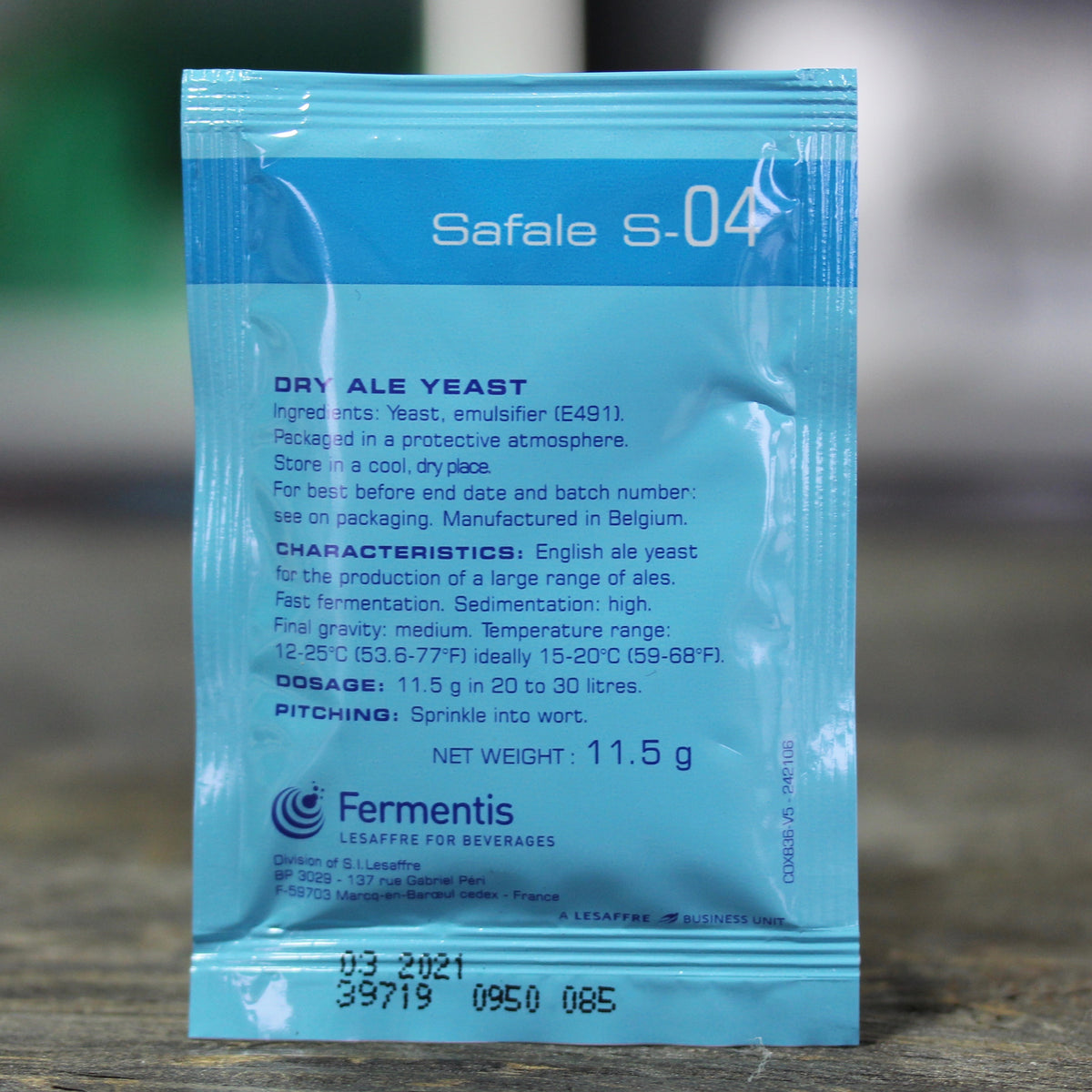 S-04 UK Ale Yeast