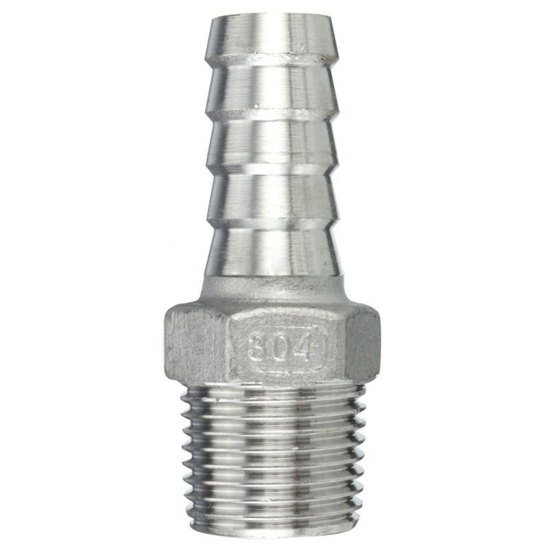 Stainless Steel Male NPT Barb
