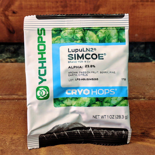 Simcoe - Cryo Hops (1oz) - KJ Urban Winery & Craft Brewing Supplies Inc.
