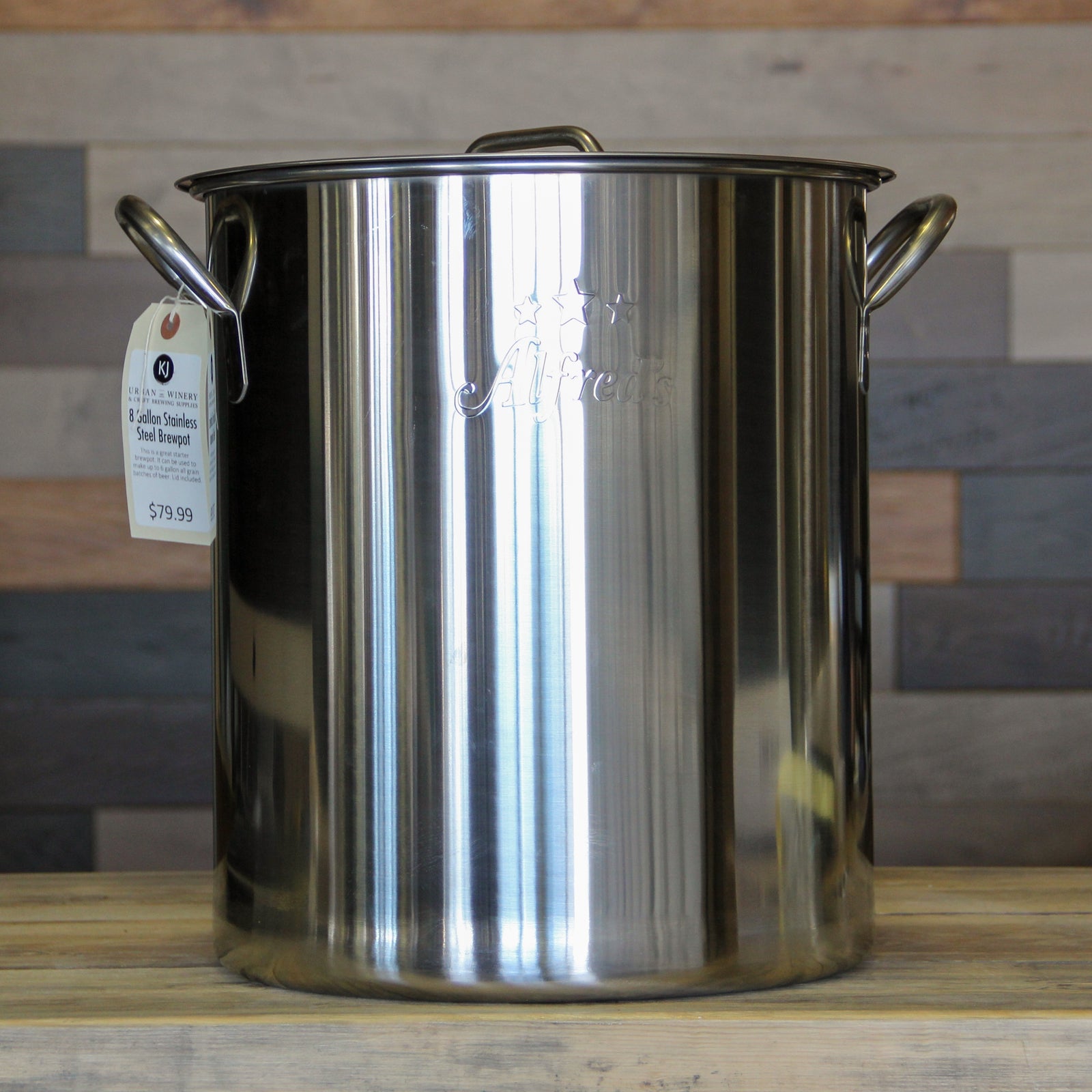8 Gallon Stainless Steel Brew Pot