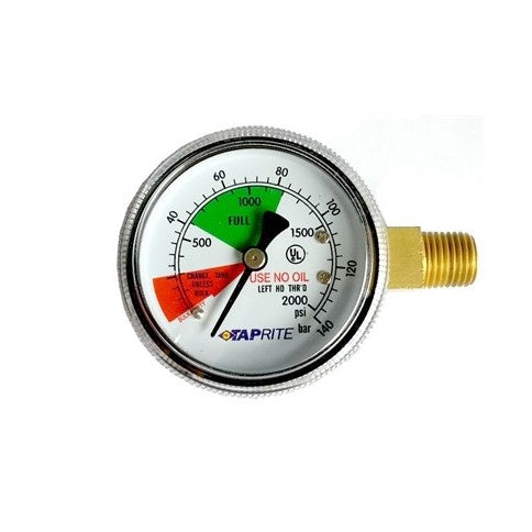 High Pressure Gauge - Taprite 0-2000 PSI