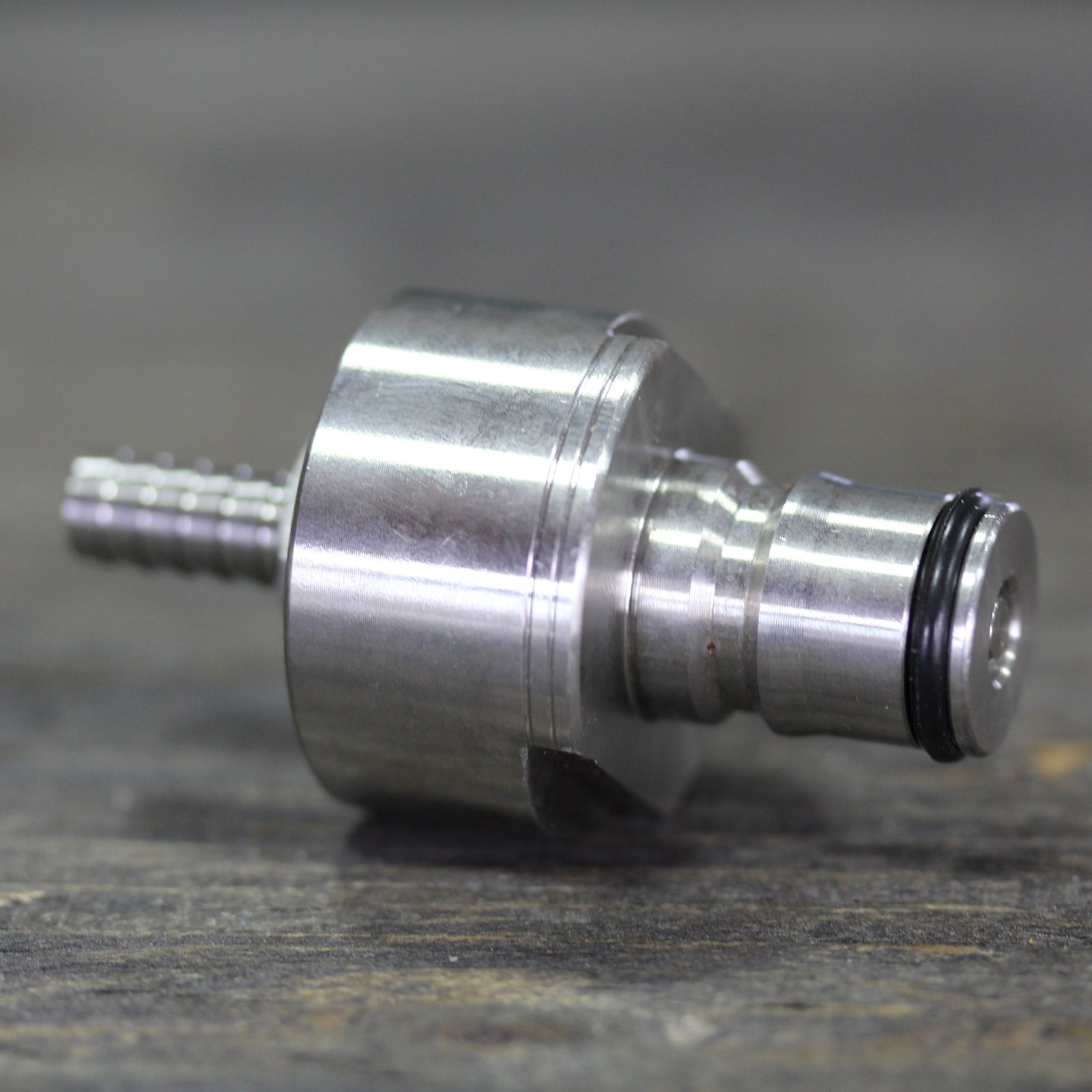 Carbonation Cap - 5/16' Gas Barb | Stainless Steel