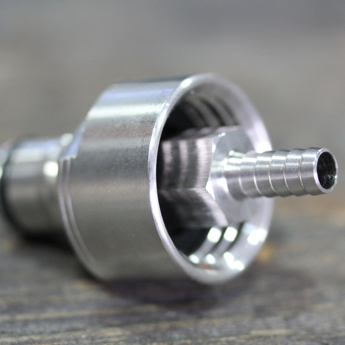 Carbonation Cap - 5/16' Gas Barb | Stainless Steel