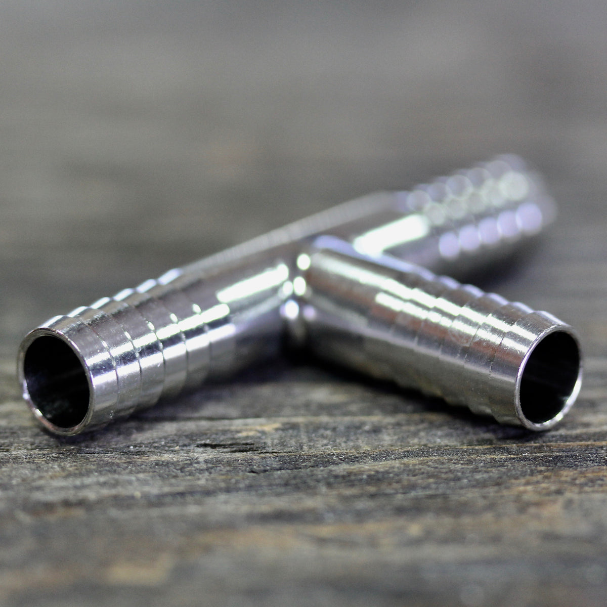 Barbed Tee 3/8" - Stainless Steel