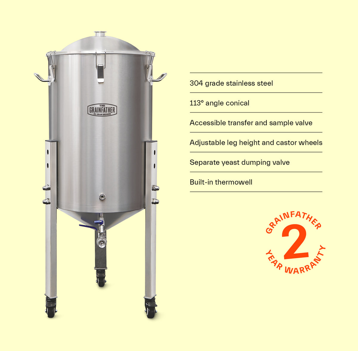 Grainfather SF70 Conical Fermenter