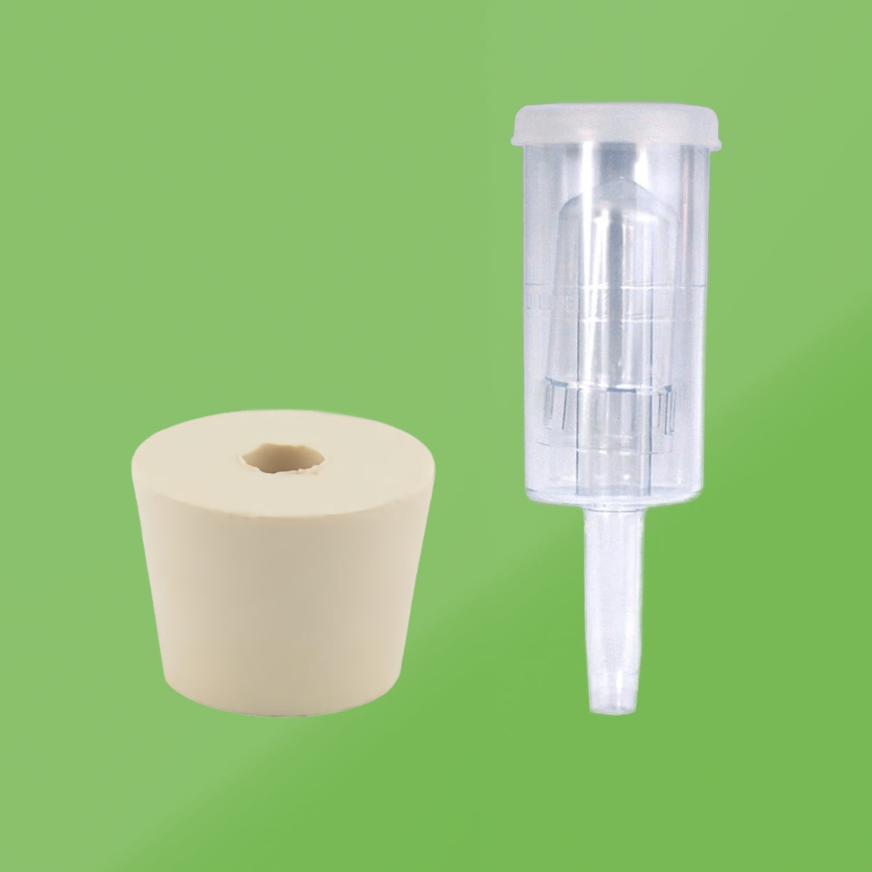 Airlock & #6.5 Rubber Bung Combo