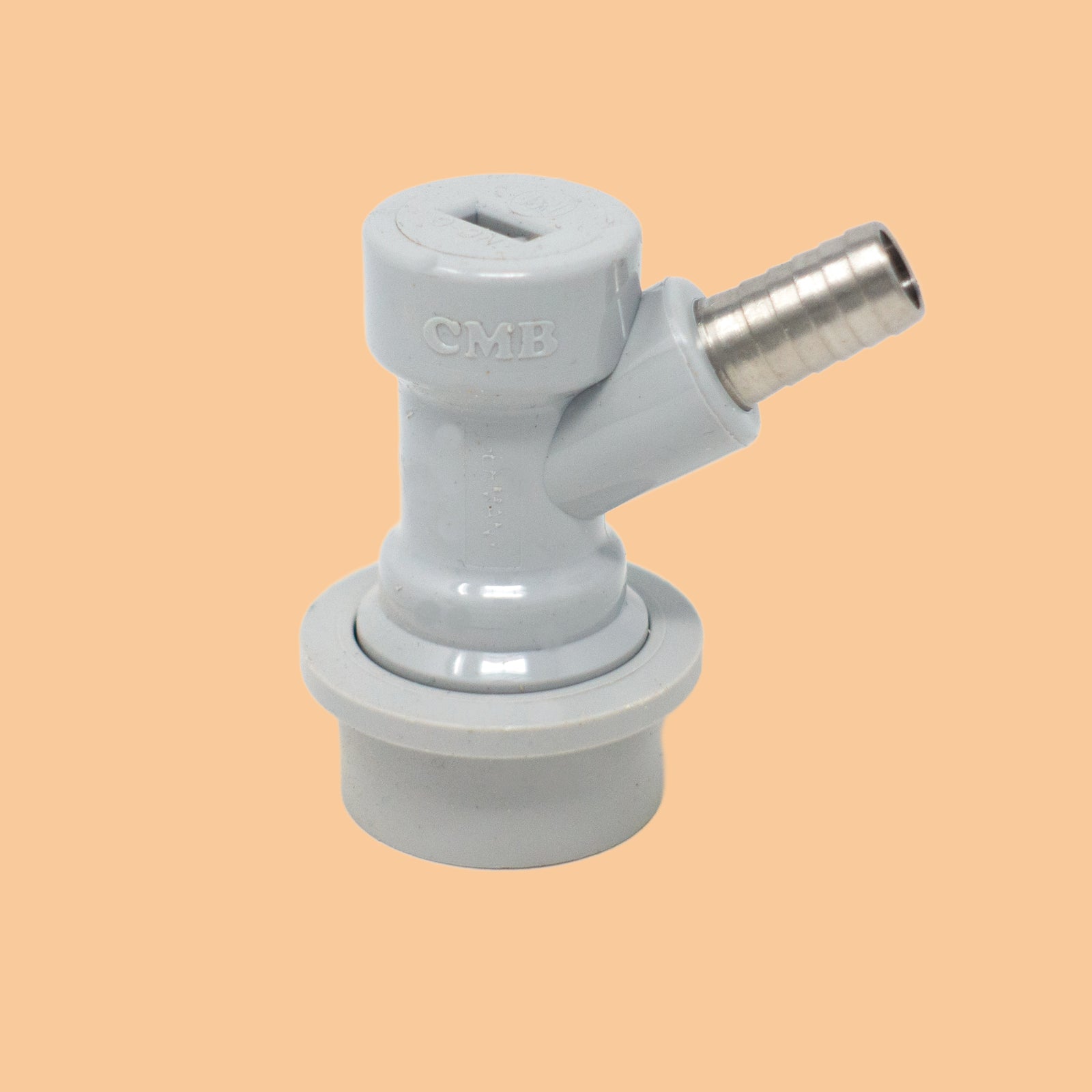 Ball Lock Gas Disconnect - Barbed