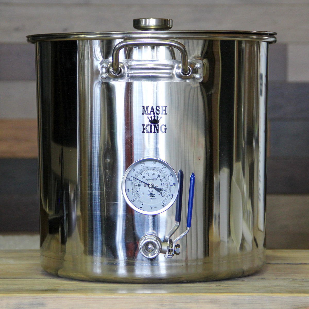 8.5 Gallon 304 Stainless Steel Weldless Kettle